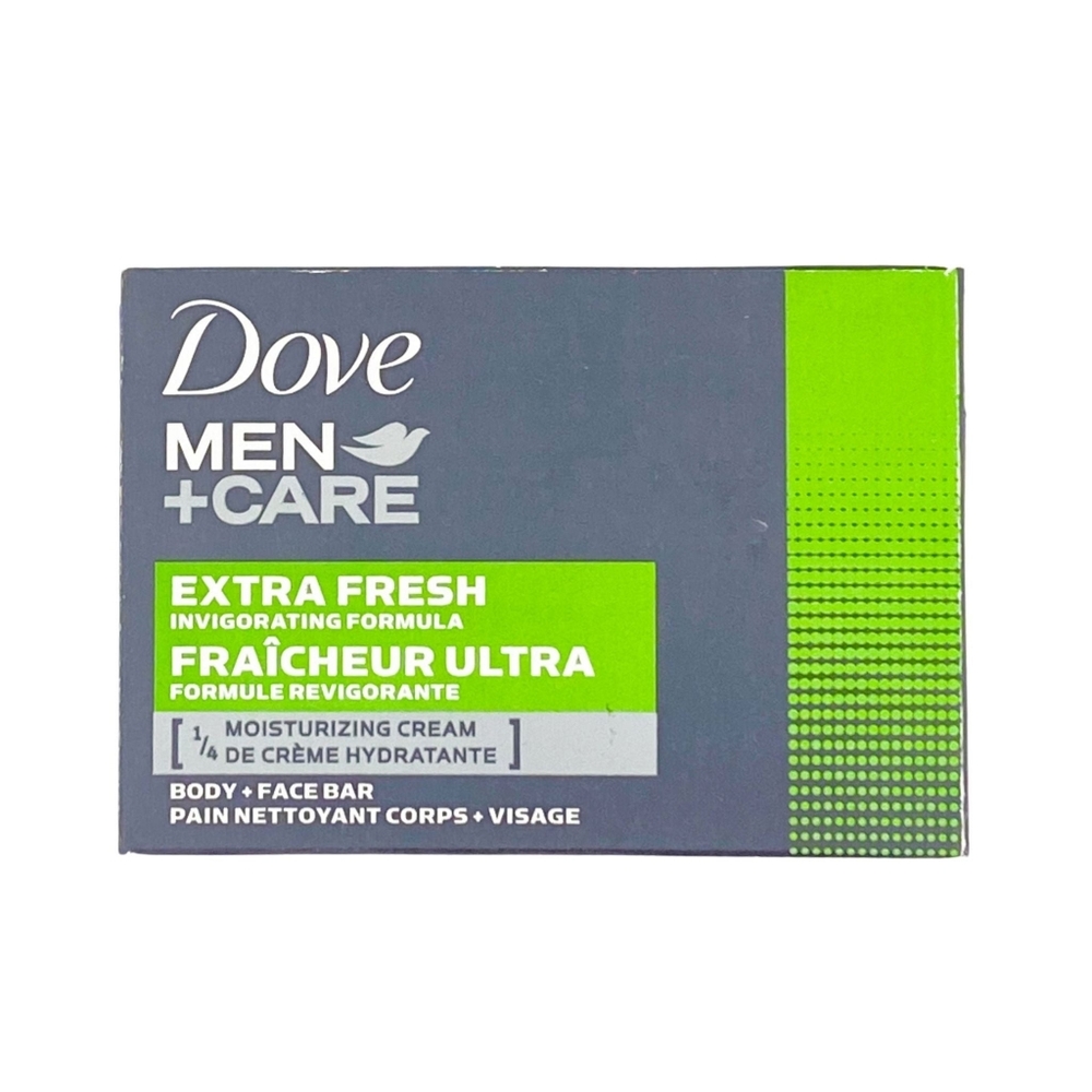 🍒 5/$20 new Dove Men + Care Extra Fresh Moisturizing Body & Face Bar Soap Clean
